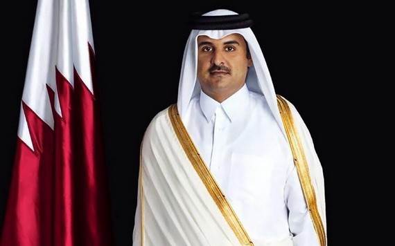 卡塔爾國家元首埃米爾塔米姆‧本‧哈邁德‧阿勒薩尼。（圖：Qatar Tribune）