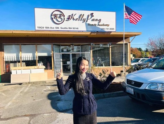 華人女企業家在美國開設美甲培訓中心