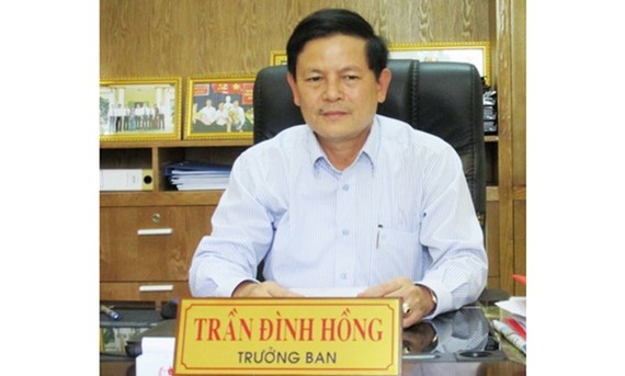 Ông Trần Đình Hồng, Trưởng Ban Tổ chức Thành uỷ Đà Nẵng