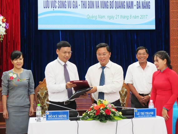 Công bố thành lập Ban điều phối quản lý tổng hợp lưu vực sông Vu Gia - Thu Bồn và vùng bờ