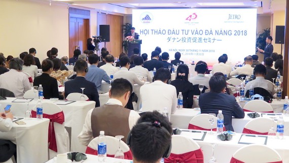 UBND TP Đà Nẵng  và  Tổ chức Xúc tiến thương mại Nhật Bản tại Việt Nam (JETRO) phối hợp tổ chức Hội thảo Xúc tiến đầu tư vào Đà Nẵng 2018