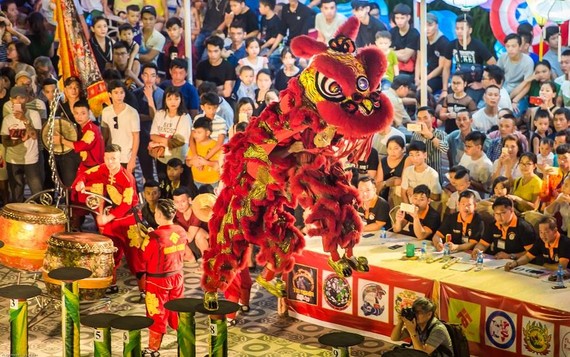 Hơn 30 đội lân sư rồng từ 7 nước, vùng lãnh thổ tham dự Lễ hội Lân sư rồng quốc tế Đà Nẵng