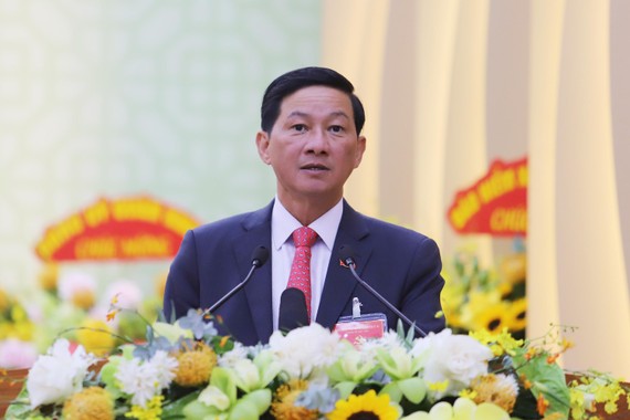 Đồng chí Trần Đức Quận, Bí thư Tỉnh ủy Lâm Đồng nhiệm kỳ 2020-2025. Ảnh: ĐOÀN KIÊN