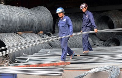 The steel market recovered in May (Photo: SGGP)