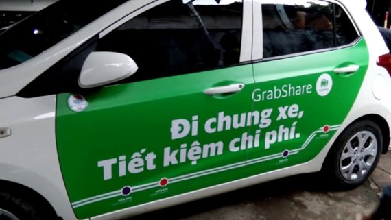 Grab Taxi Company has launched GrabShare service in Vietnam