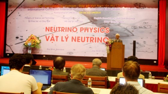A ceremony was organized to establish Neutrino Group in Binh Dinh province on July 17 (Photo: SGGP)