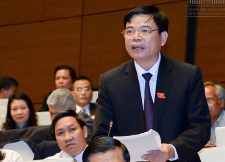 Minister of Agriculture and Rural Development (MARD) Nguyen Xuan Cuong