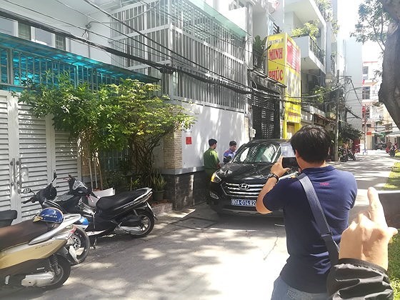 Police force searches Nguyen Thanh Tai’s house