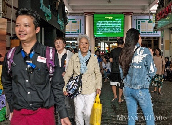 Asian tourists in Myanmar (Source: The Myanmar Times)