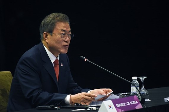President of the Republic of Korea (RoK) Moon Jae-in (Source: asianews.network)