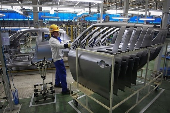 A car factory in Thailand (Photo: Reuters)
