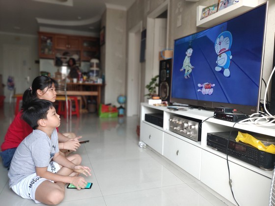Grade school students are now preoccupied with cartoons