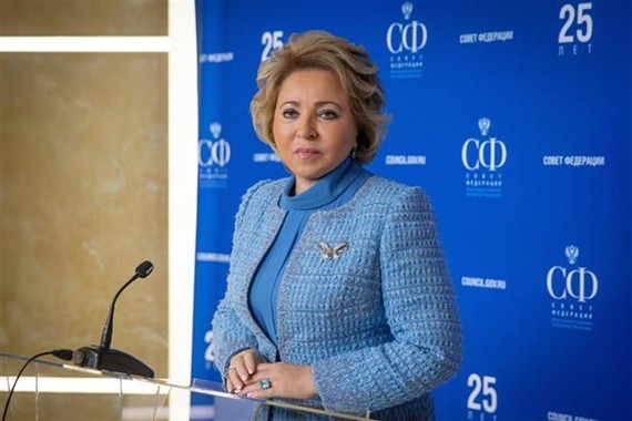 Chairwoman of the Federation Council of Russia Valentina Matvyenko (Photo: VNA)