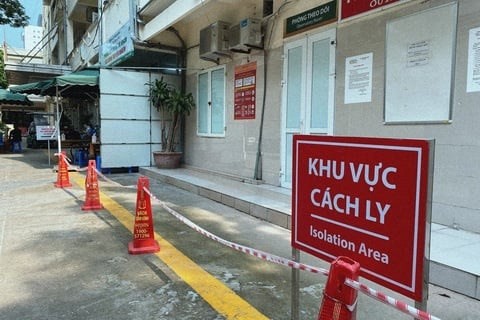 At a quarantine site (Photo: ncov.moh.gov.vn)