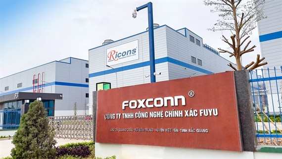 A company of Foxconn in Bac Giang Provine. .Photo ricons.vn