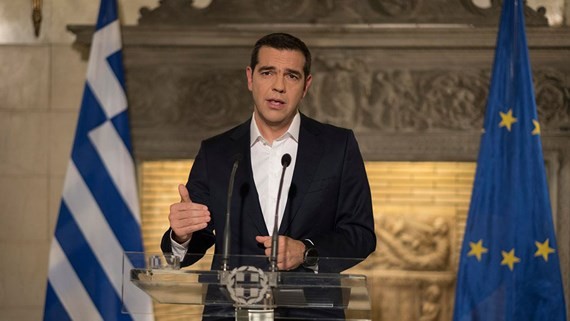 Thủ tướng Hy Lạp Alexis Tsipras. Ảnh: Greece.greekreporter