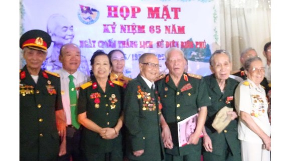Buổi họp mặt của cựu chiến binh Điện Biên 