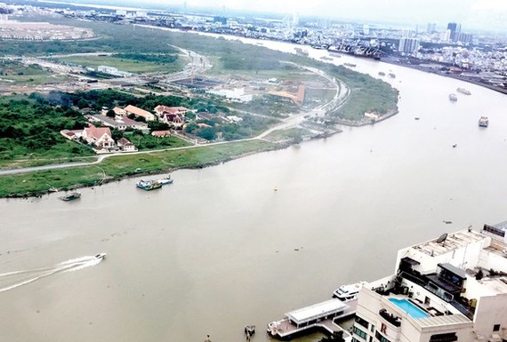 Một đoạn sông Sài Gòn