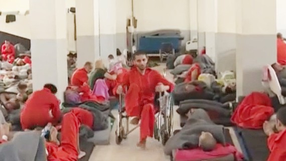 Một nơi giam giữ các tù nhân IS