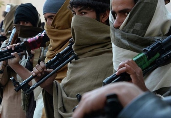Các tay súng Taliban. Ảnh: AFP