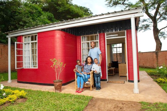 Nhà ở in bằng công nghệ 3D  ở Malawi