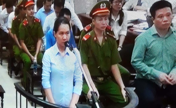 Bị cáo Nguyễn Minh Thu khẳng định từng chi hàng chục tỷ đồng chăm sóc Vietsovpetro