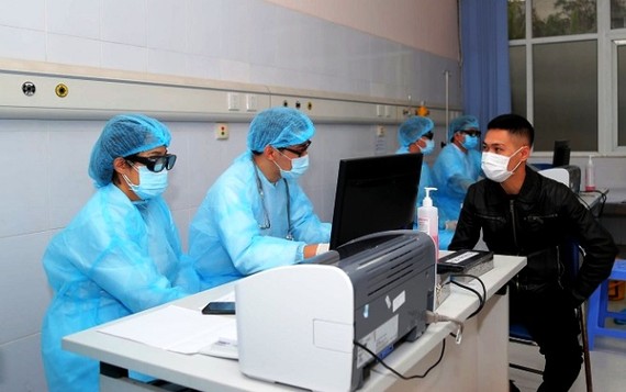 Tăng cường phòng chống lây nhiễm dịch bệnh trong một bệnh viện ở Hà Nội