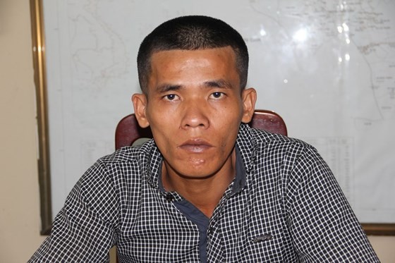 Đối tượng Nguyễn Minh Tâm sau khi gây án