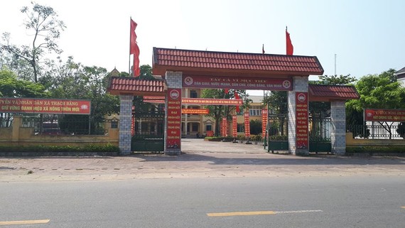 Trụ sở UBND xã Thạch Bằng (cũ), huyện Lộc Hà, tỉnh Hà Tĩnh 