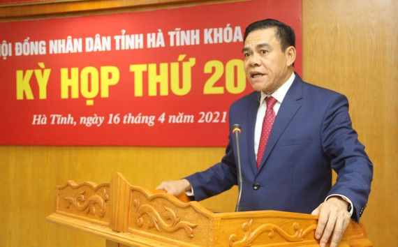 Ông Võ Trọng Hải, tân Chủ tịch UBND tỉnh Hà Tĩnh