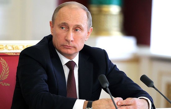 Tổng thống Nga Putin vừa bác bỏ cáo buộc của CIA   Ảnh: TASS