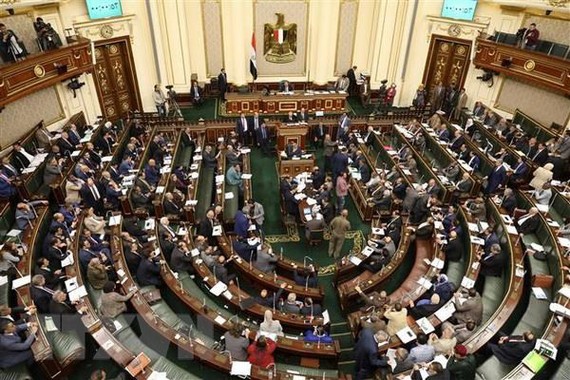 Toàn cảnh phiên họp Quốc hội Ai Cập ở thủ đô Cairo. Nguồn: TTXVN