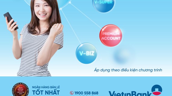 Tận hưởng ưu đãi ngập tràn với Gói tài khoản thanh toán VietinBank