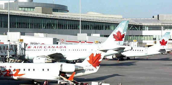 Một sân bay tại Canada 