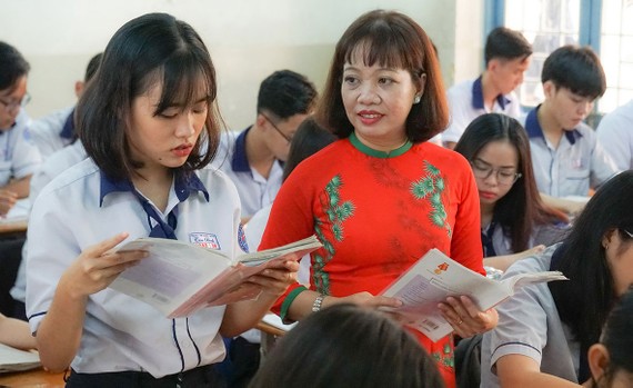 Cô Nguyễn Thị Loan, giáo viên Trung tâm GDNN-GDTX Tân Bình