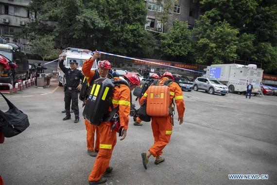 16 công nhân thiệt mạng trong hầm mỏ của mỏ than Songzao ở ngoại ô thành phố Trùng Khánh, Tây Nam Trung Quốc