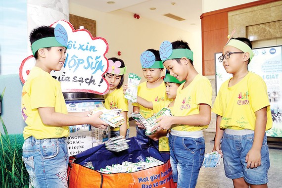 Tetra Pak mở rộng chương trình tái chế học đường lên tới 1.600 trường tại Hà Nội 