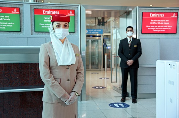 Emirates mang đến sự an tâm cho khách hàng với chính sách cập nhật mới nhất