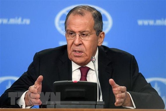 Ngoại trưởng Nga S.Lavrov. Nguồn: TTXVN