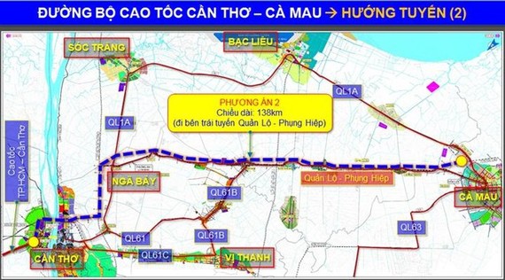 Tuyến cao tốc TP Cần Thơ - Cà Mau: Cần đảm bảo kết nối hài hòa  với các đường tỉnh