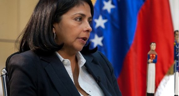 Ngoại trưởng Venezuela Delcy Rodriguez. Nguồn: acn.com.ve