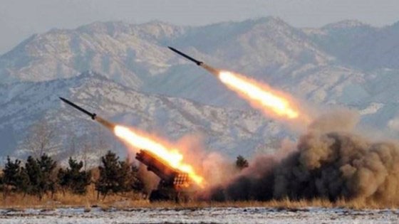 Một vụ thử tên lửa tầm ngắn của Triều Tiên