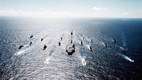 Hải quân Mỹ biểu dương lực lượng