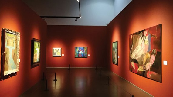 Gian trưng bày mỹ thuật Đương đại Việt Nam tại Bảo tàng Mỹ thuật Trung Quốc