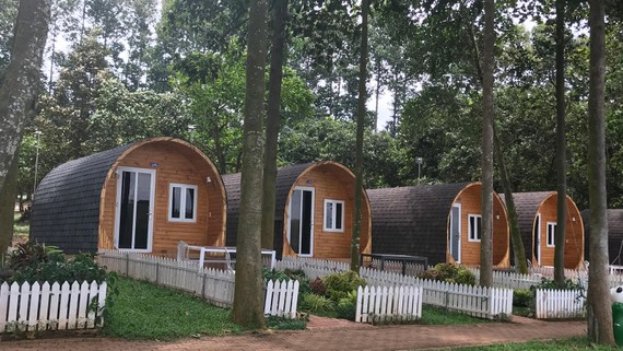 Khu nhà nghỉ xinh xắn ở đảo Đồng Trường