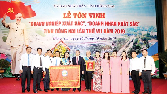 Vedan Việt Nam nhận bằng khen Doanh nghiệp xuất sắc