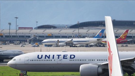 Máy bay Boeing 777 của hãng hàng không United Airlines