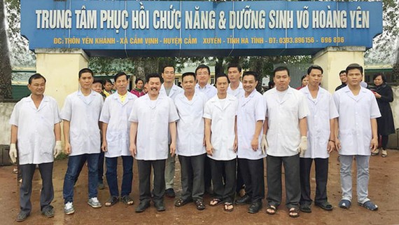 Từ năm 2012 -2016 tỉnh Hà Tĩnh đã hỗ trợ cho trung tâm của ông Võ Hoàng Yên trên 500 triệu đồng. Ảnh: Tạp chí Đông y