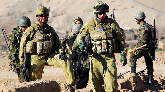 Binh sỹ Australia tại Afghanistan. Nguồn: isaf.nato.int