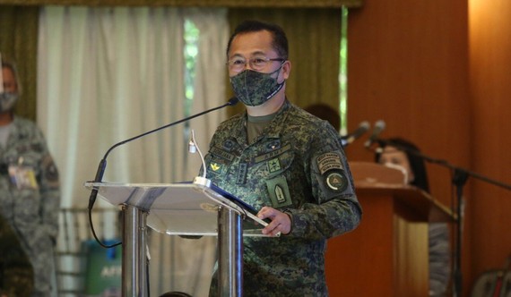 Tướng Cirilito Elola Sobejana, tổng chỉ huy các lực lượng vũ trang Philippines. Ảnh: Facebook